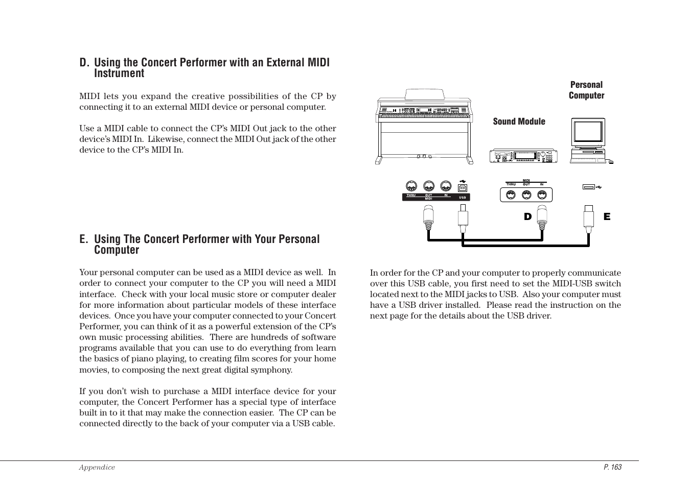 Kawai CP115 User Manual | Page 169 / 182