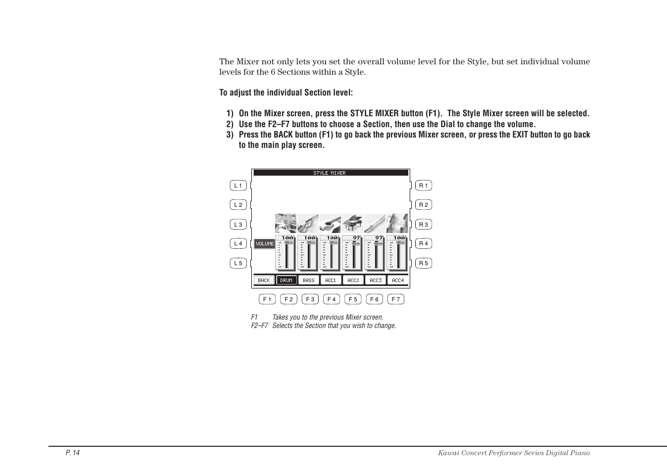 Kawai CP115 User Manual | Page 20 / 182