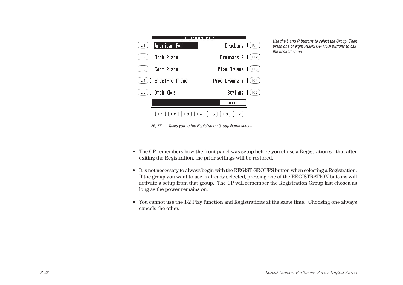 Kawai CP115 User Manual | Page 38 / 182