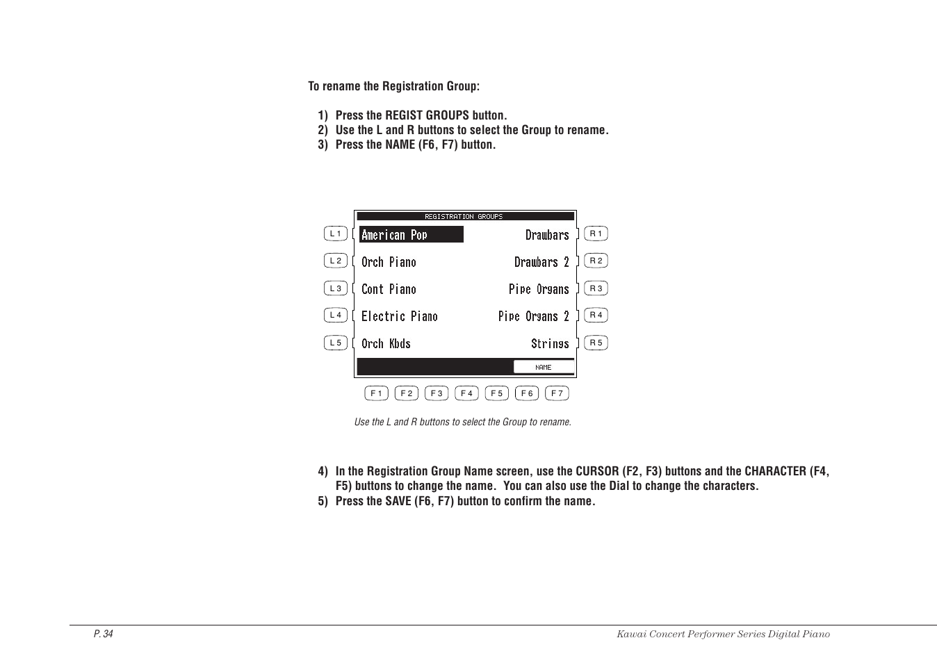 Kawai CP115 User Manual | Page 40 / 182