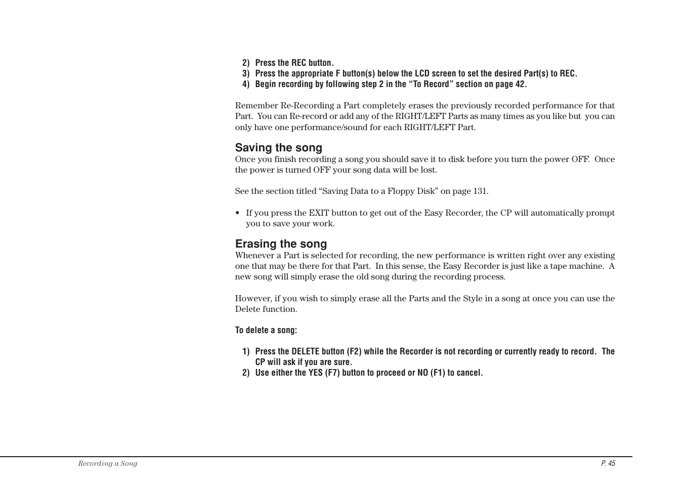 Kawai CP115 User Manual | Page 51 / 182