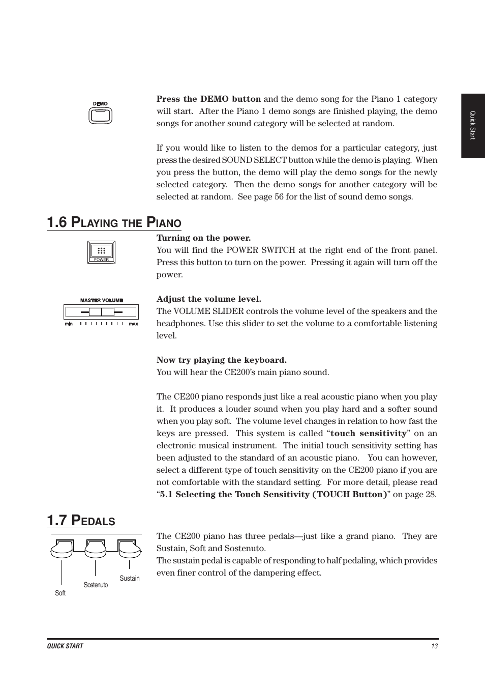 Kawai CE200 User Manual | Page 13 / 60
