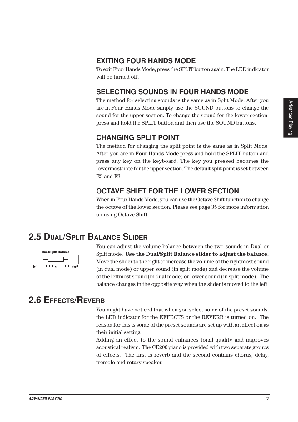 Kawai CE200 User Manual | Page 17 / 60