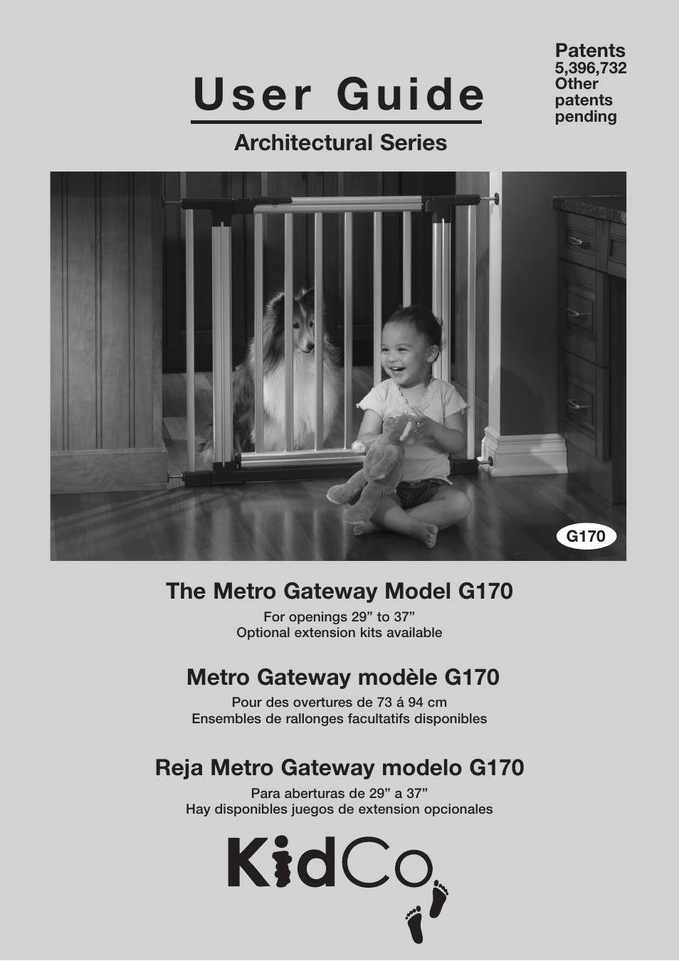 Kidco The Metro Gateway G170 User Manual | 22 pages
