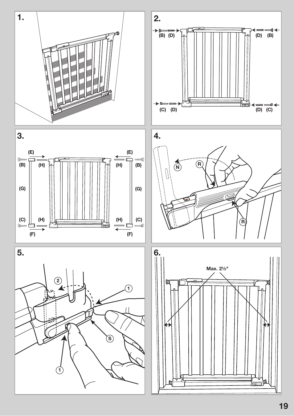 Kidco The Metro Gateway G170 User Manual | Page 19 / 22