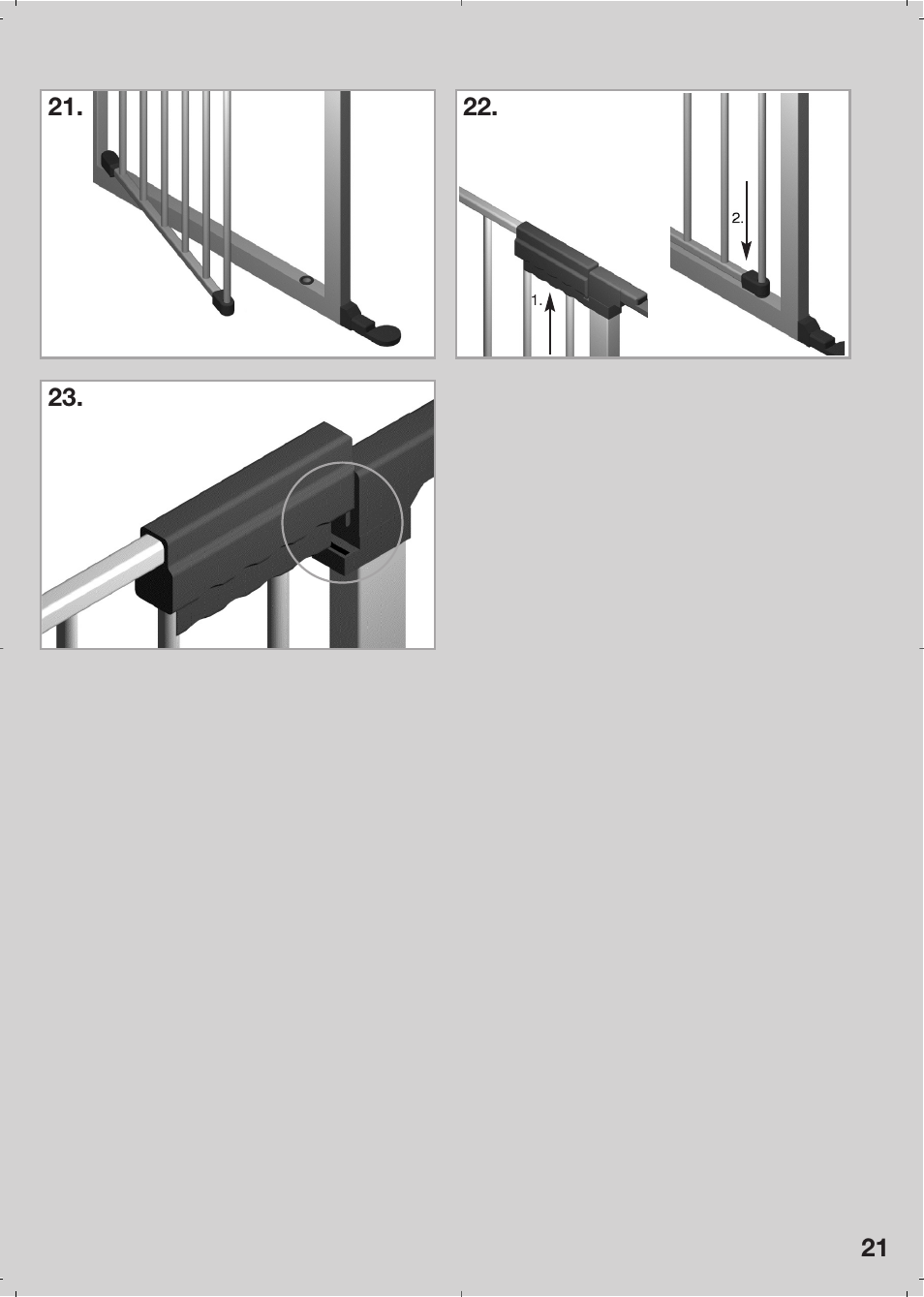 Kidco HearthGate G70d User Manual | Page 21 / 22