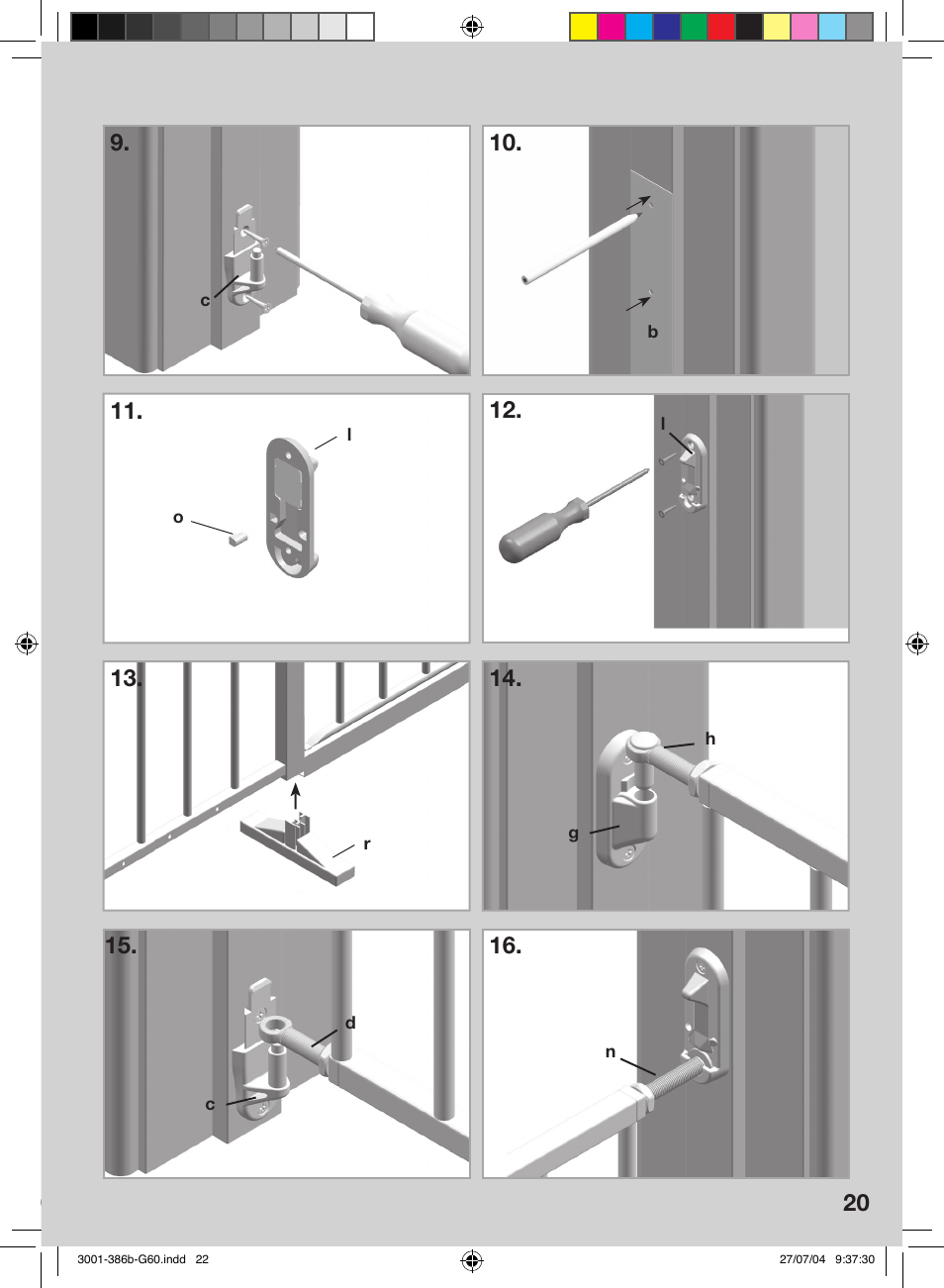 Kidco G60c User Manual | Page 16 / 18