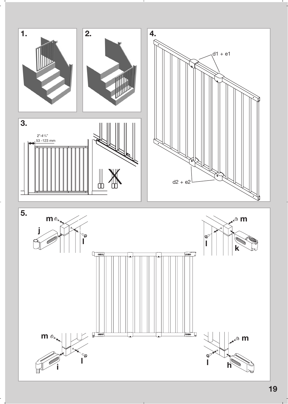 Kidco Angle Mount Safeway Gate G22a User Manual | Page 16 / 19