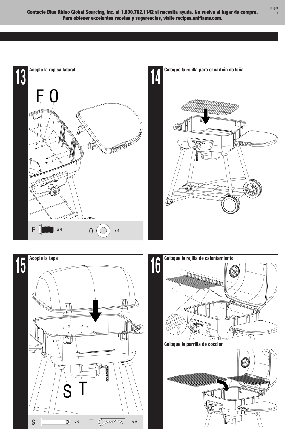 Kingsford CBC1132W User Manual | Page 17 / 20