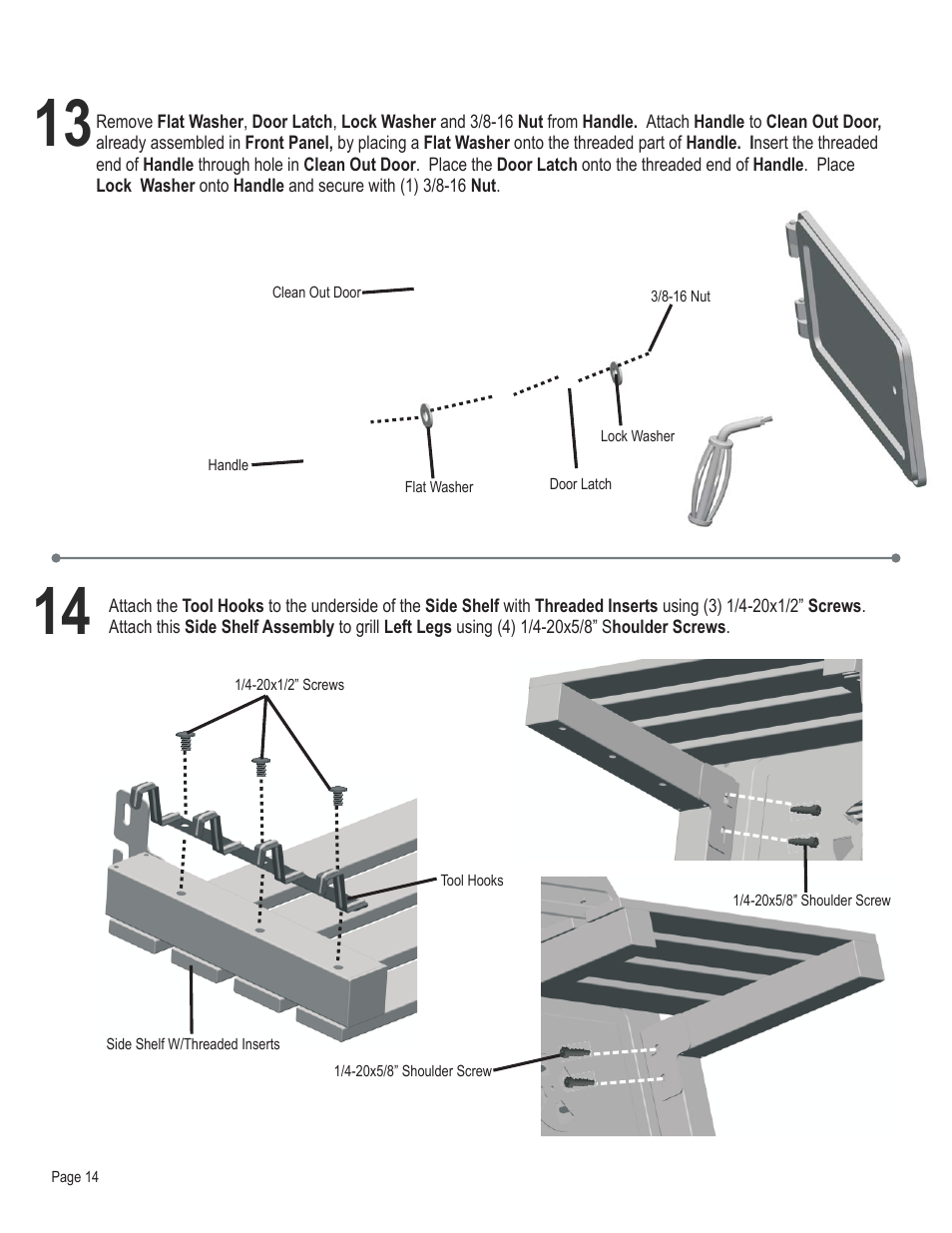 Kingsford 11301648 User Manual | Page 14 / 20