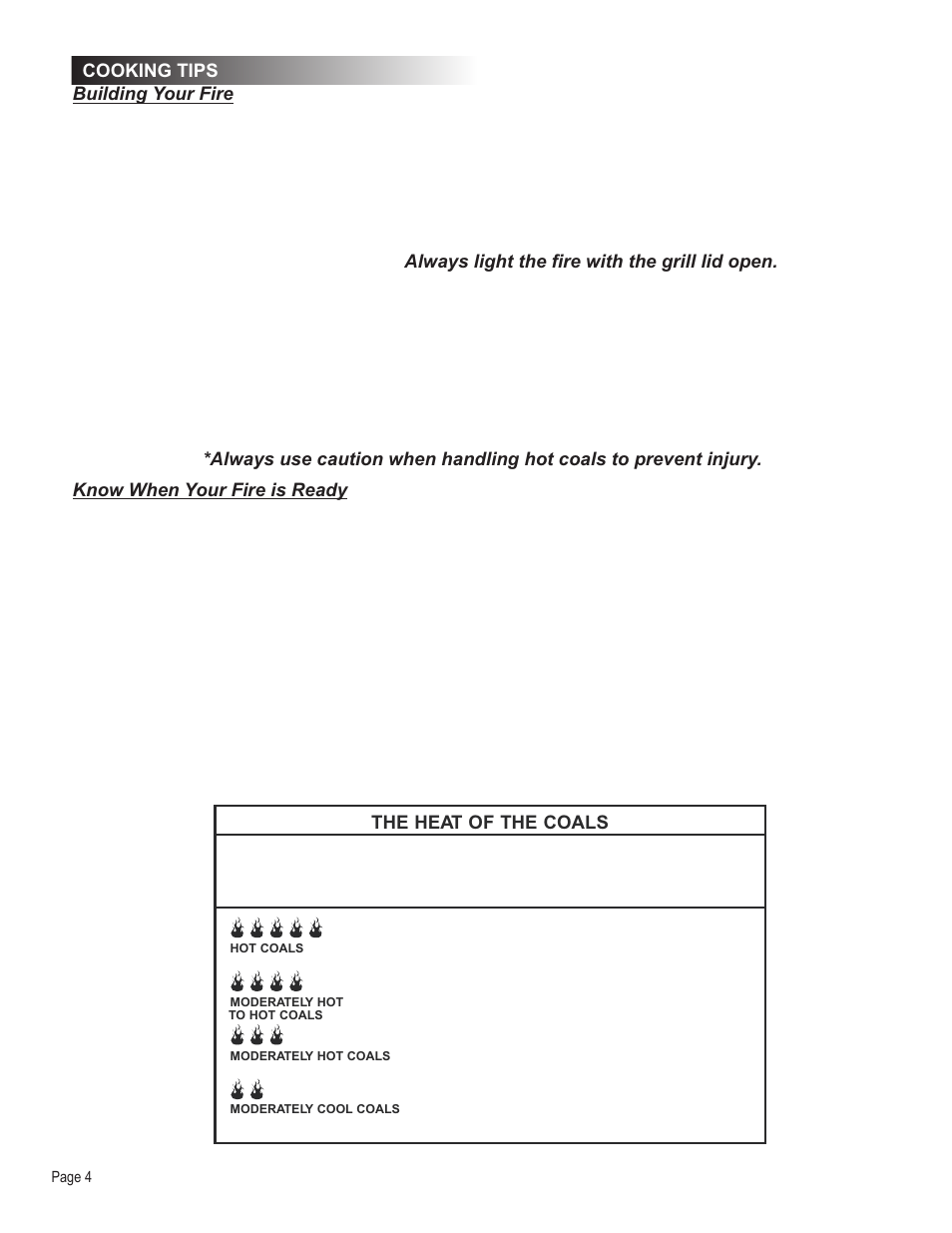 Kingsford 11301648 User Manual | Page 4 / 20