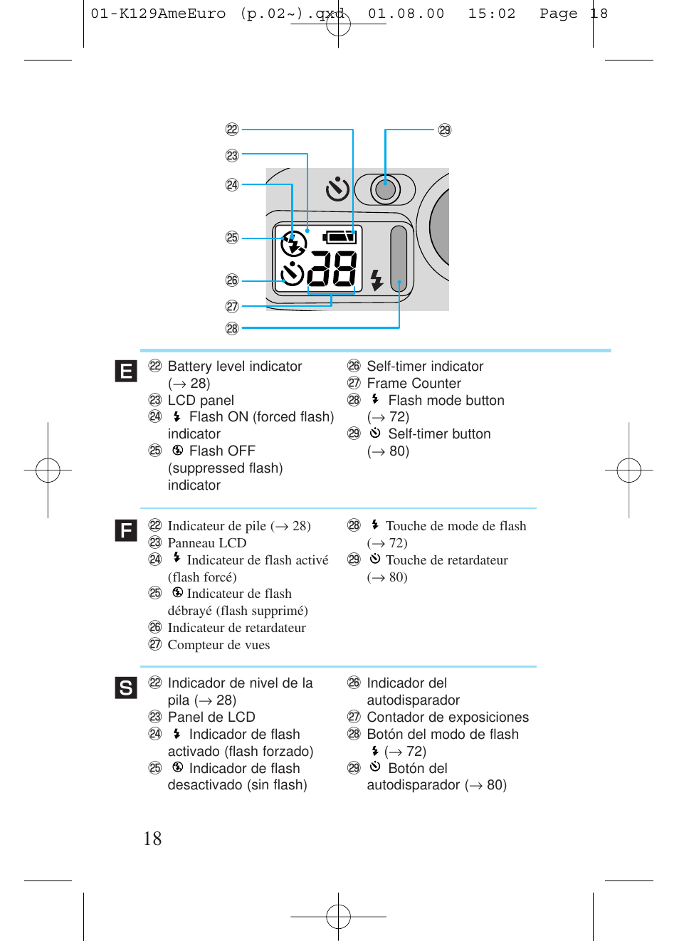 Kiev Camera CT1-7462-000 User Manual | Page 18 / 119