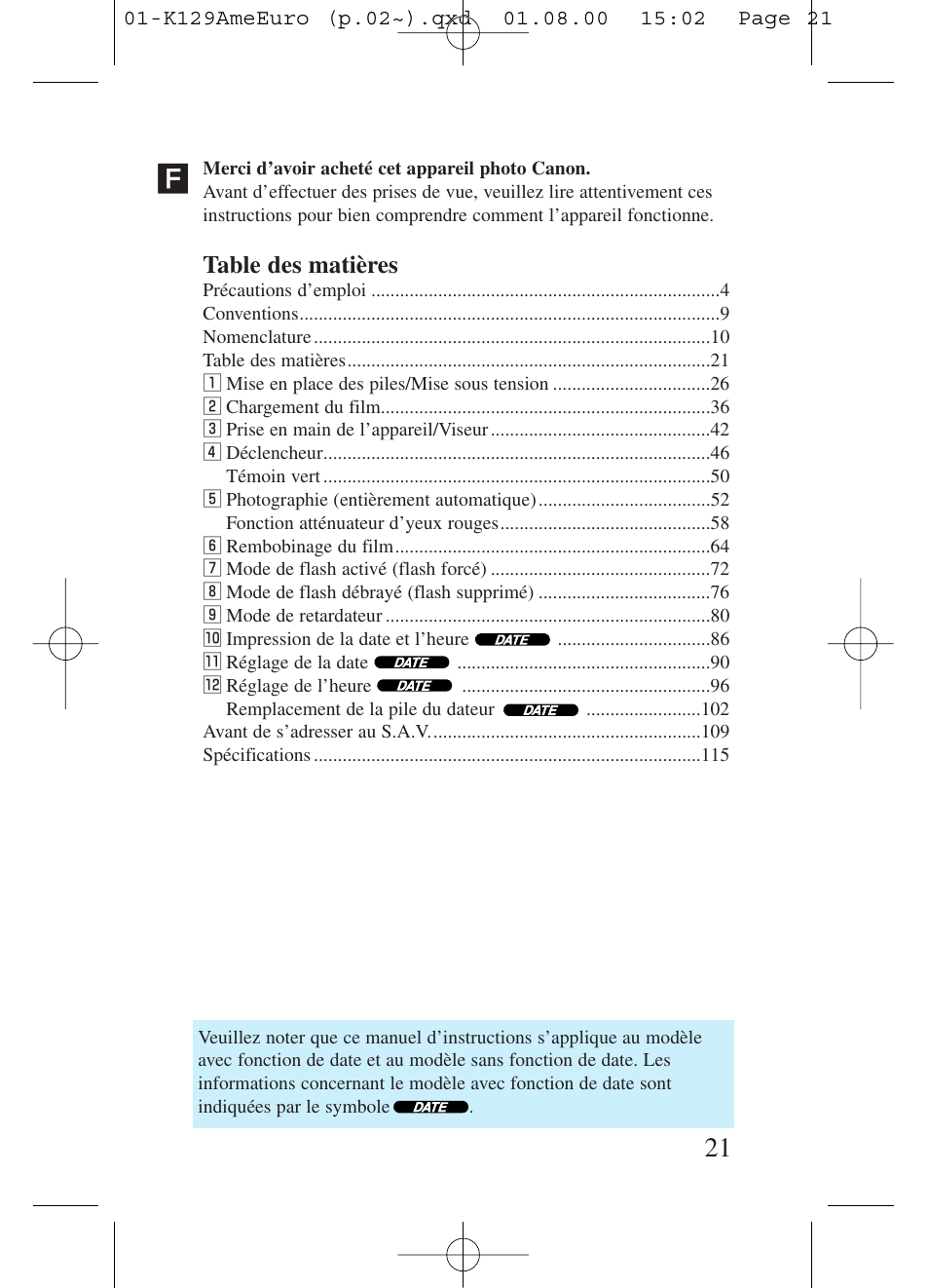 Kiev Camera CT1-7462-000 User Manual | Page 21 / 119