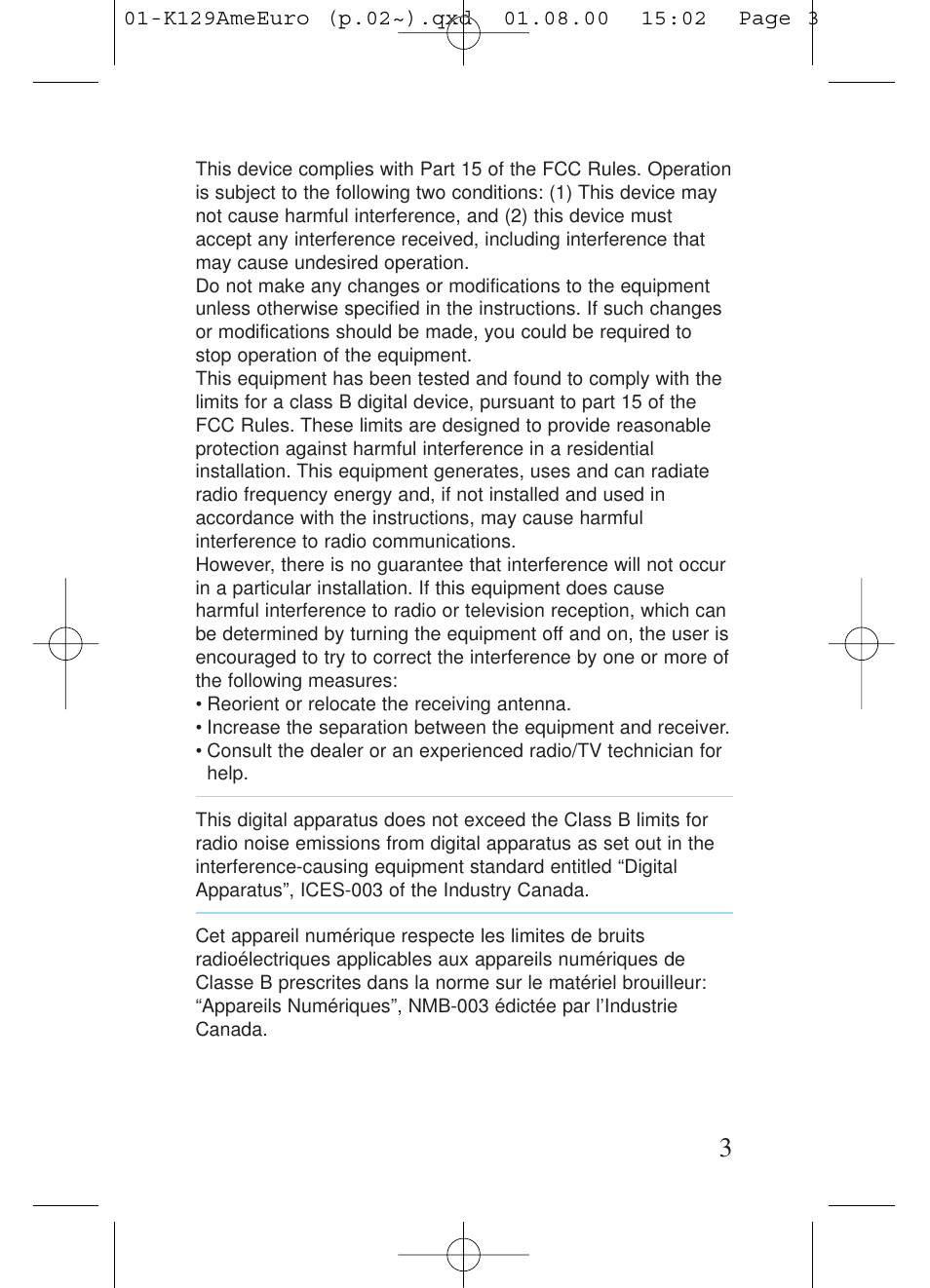 Kiev Camera CT1-7462-000 User Manual | Page 3 / 119