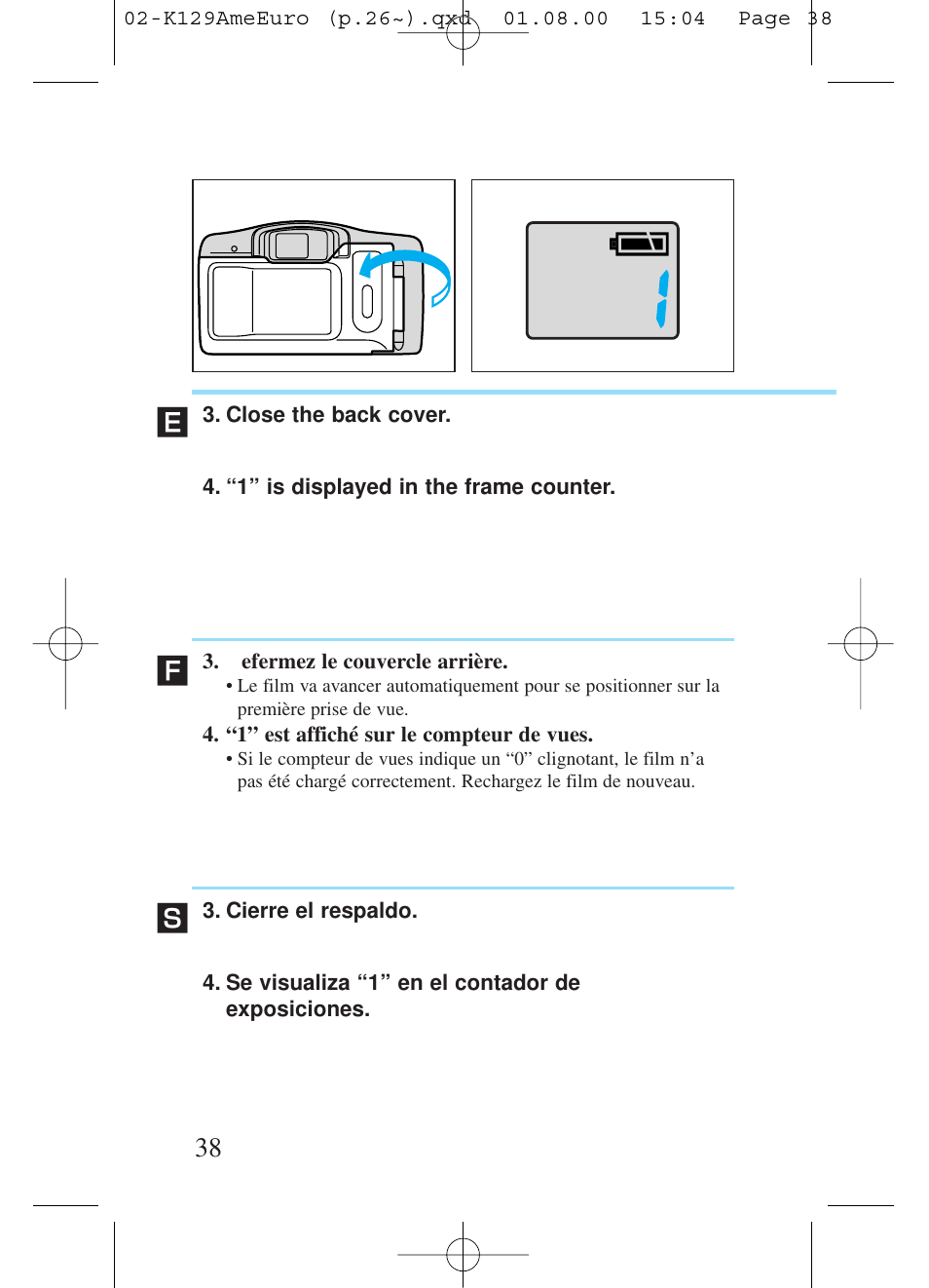 Kiev Camera CT1-7462-000 User Manual | Page 38 / 119