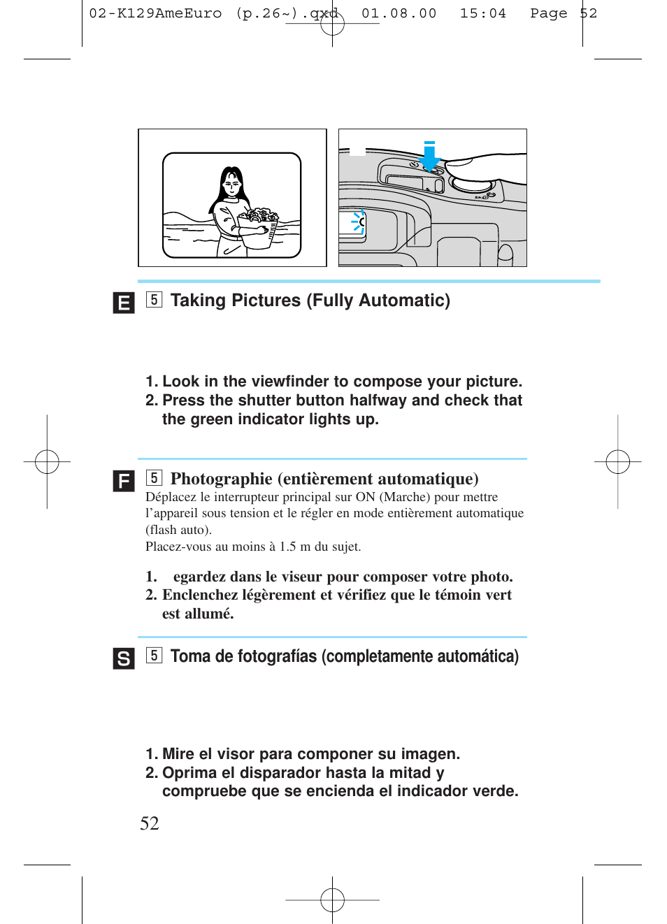 Kiev Camera CT1-7462-000 User Manual | Page 52 / 119