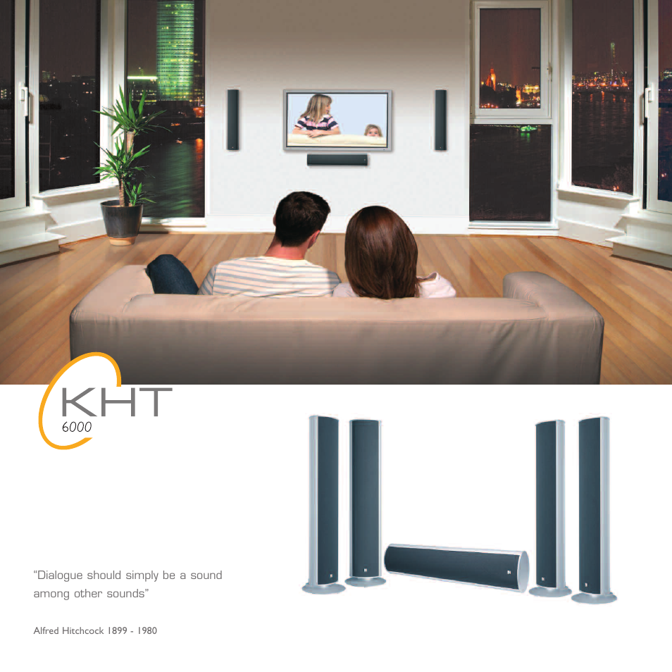 KEF Audio HTC6001 User Manual | Page 3 / 4