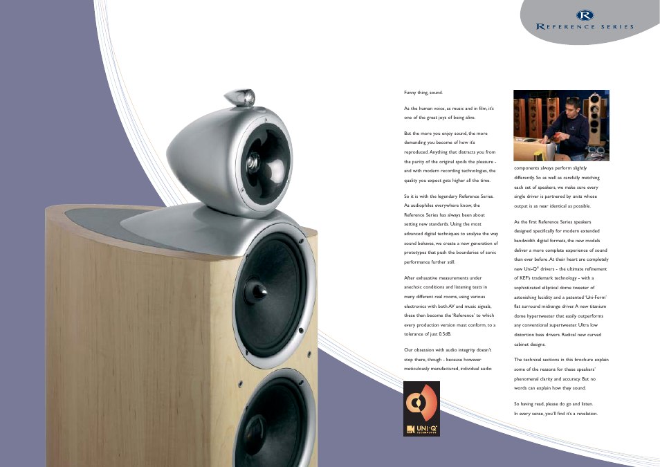 KEF Audio Uni-Q User Manual | Page 2 / 13