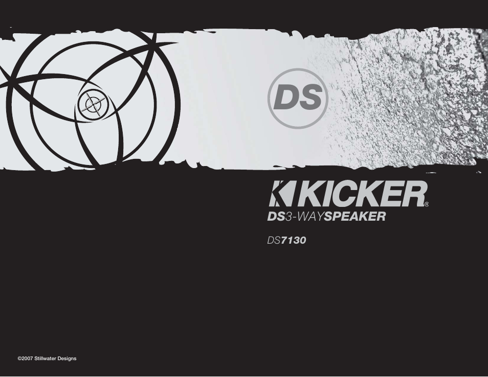 Kicker DS7130 User Manual | 4 pages