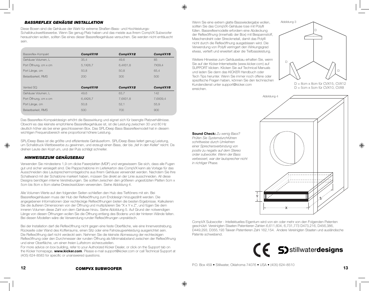Stillwater designs | Kicker CVX COMPVX10 User Manual | Page 7 / 11