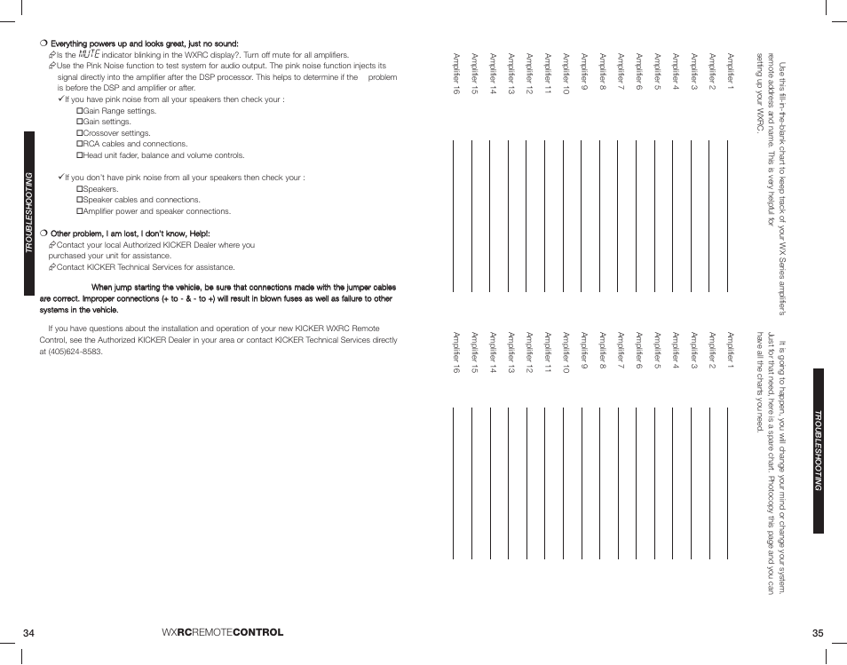 Mute | Kicker 08WXRC User Manual | Page 18 / 21