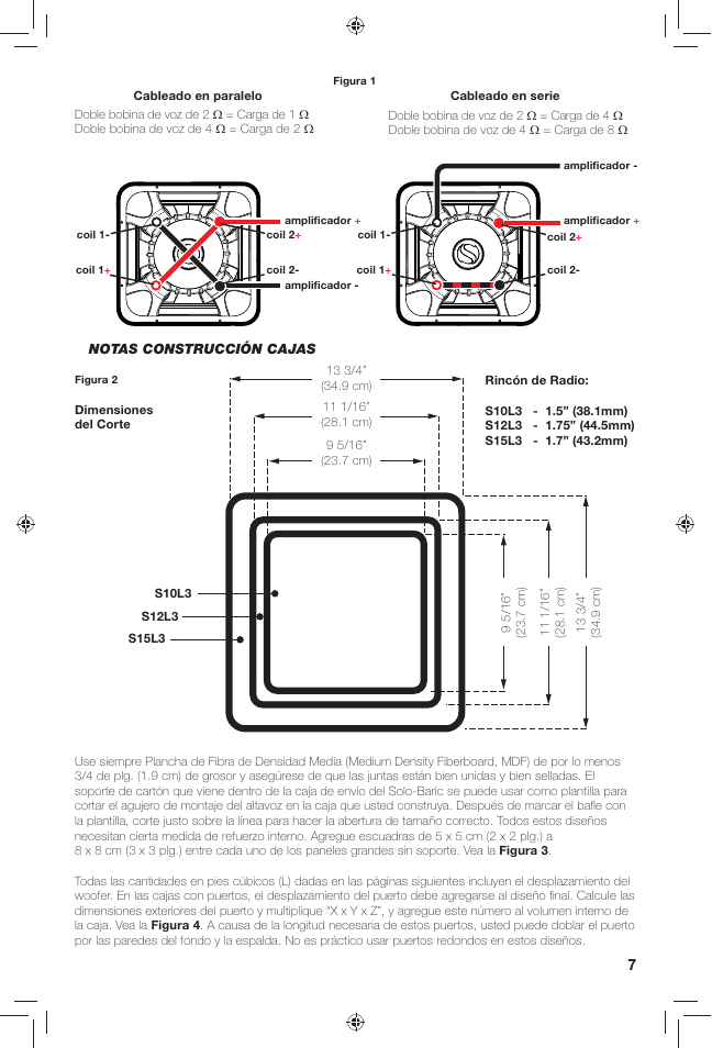 Kicker SOLO-BARIC S12L3 User Manual | Page 7 / 20