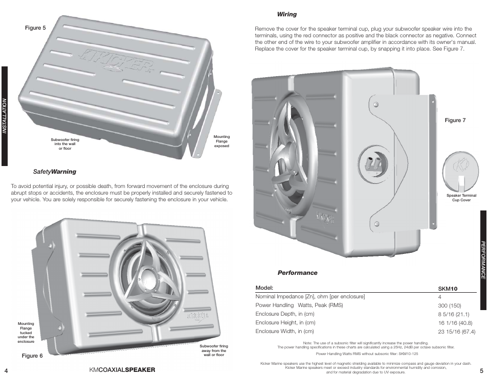Kicker SKM10 User Manual | Page 3 / 4