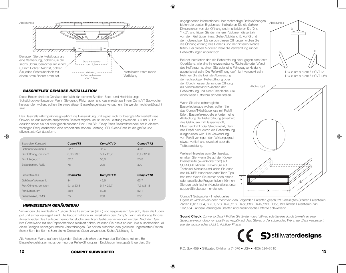 Stillwater designs | Kicker COMPVT12 User Manual | Page 7 / 11
