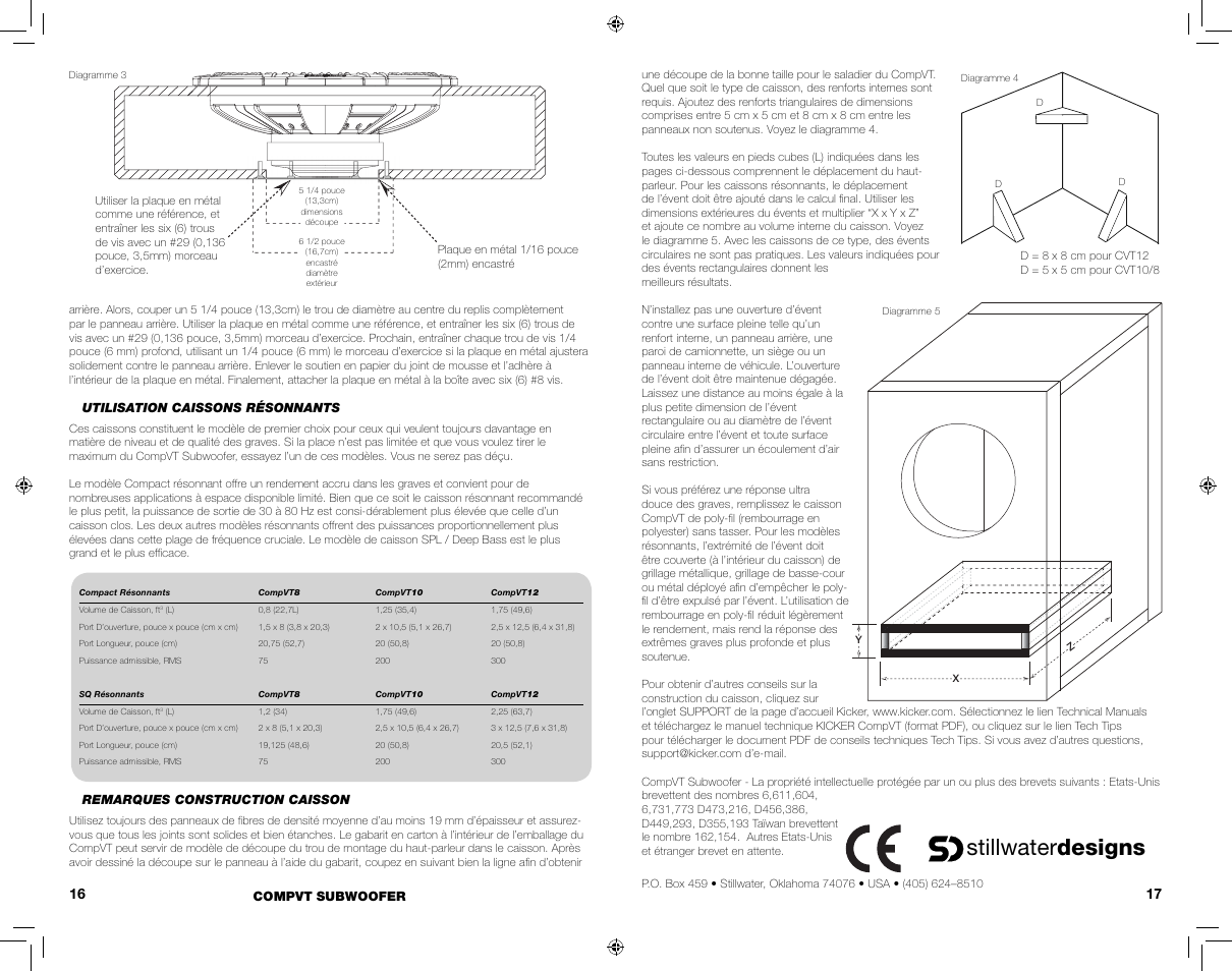 Stillwater designs | Kicker COMPVT12 User Manual | Page 9 / 11