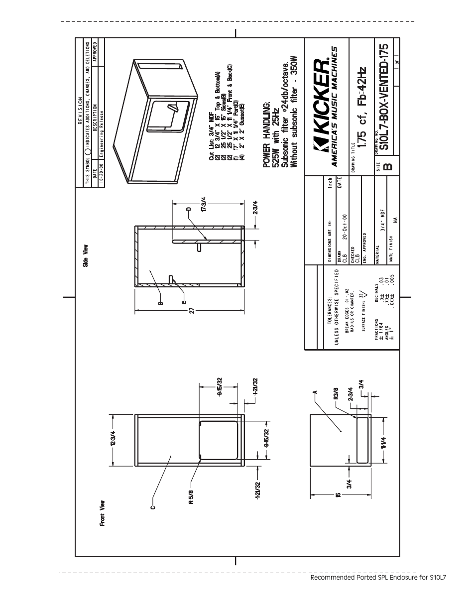 Kicker SOLO-BARIC S12L7 User Manual | Page 5 / 8