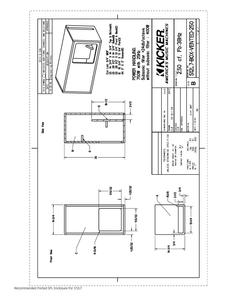 Kicker SOLO-BARIC S12L7 User Manual | Page 6 / 8