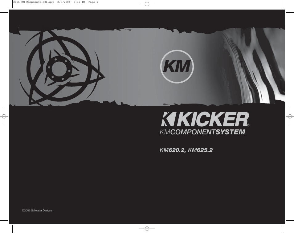 Kicker KM620.2 User Manual | 4 pages