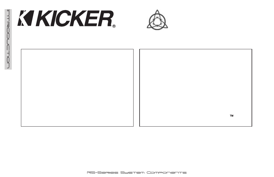 Kicker RS56.2 User Manual | Page 2 / 12