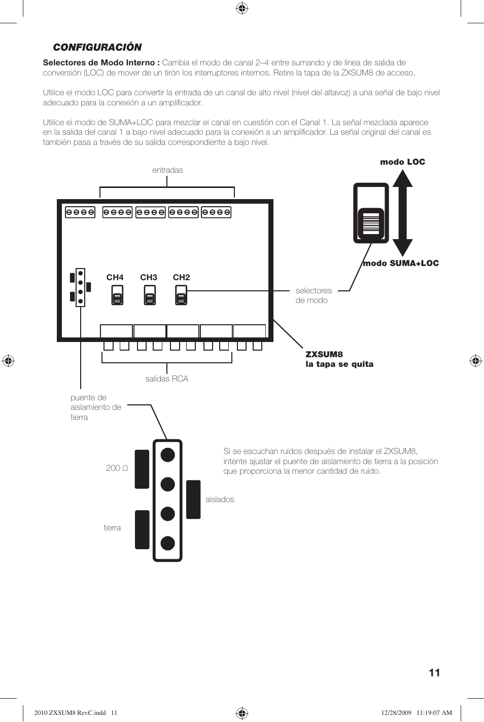 Kicker ZXSUM8 User Manual | Page 11 / 32