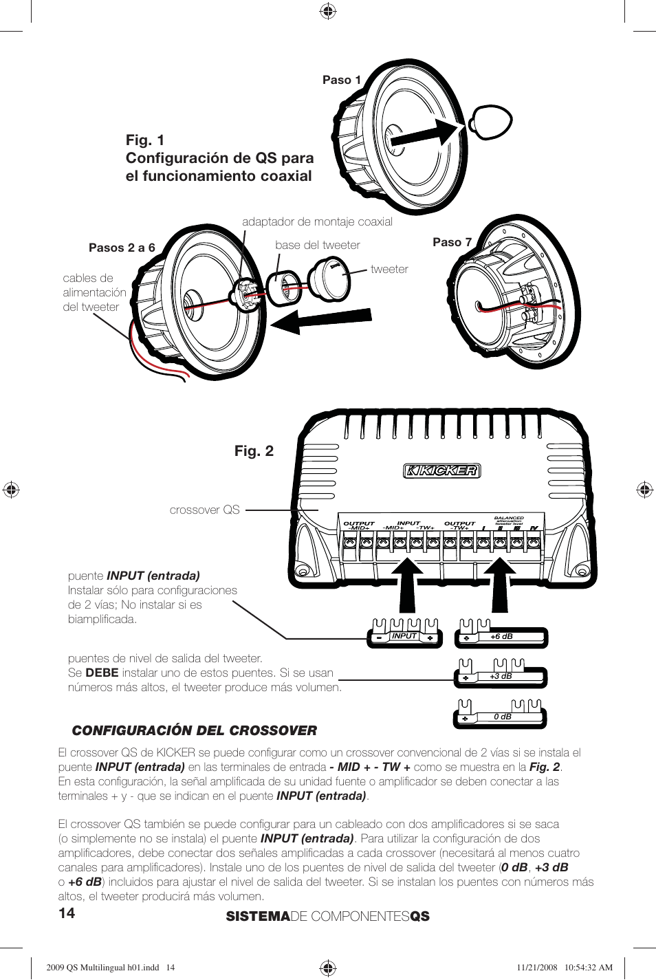 Kicker QS60.2 User Manual | Page 14 / 40