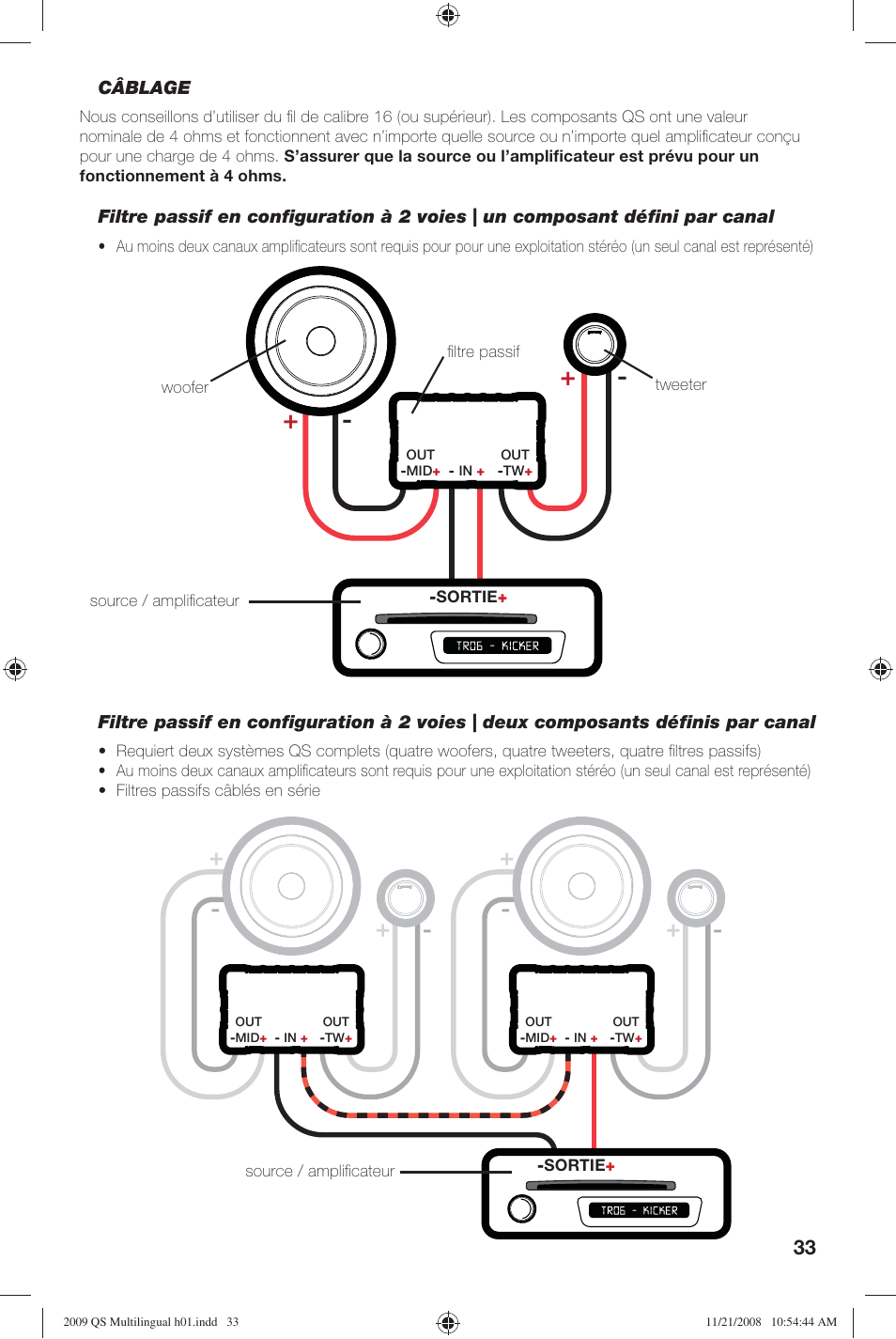 Kicker QS60.2 User Manual | Page 33 / 40
