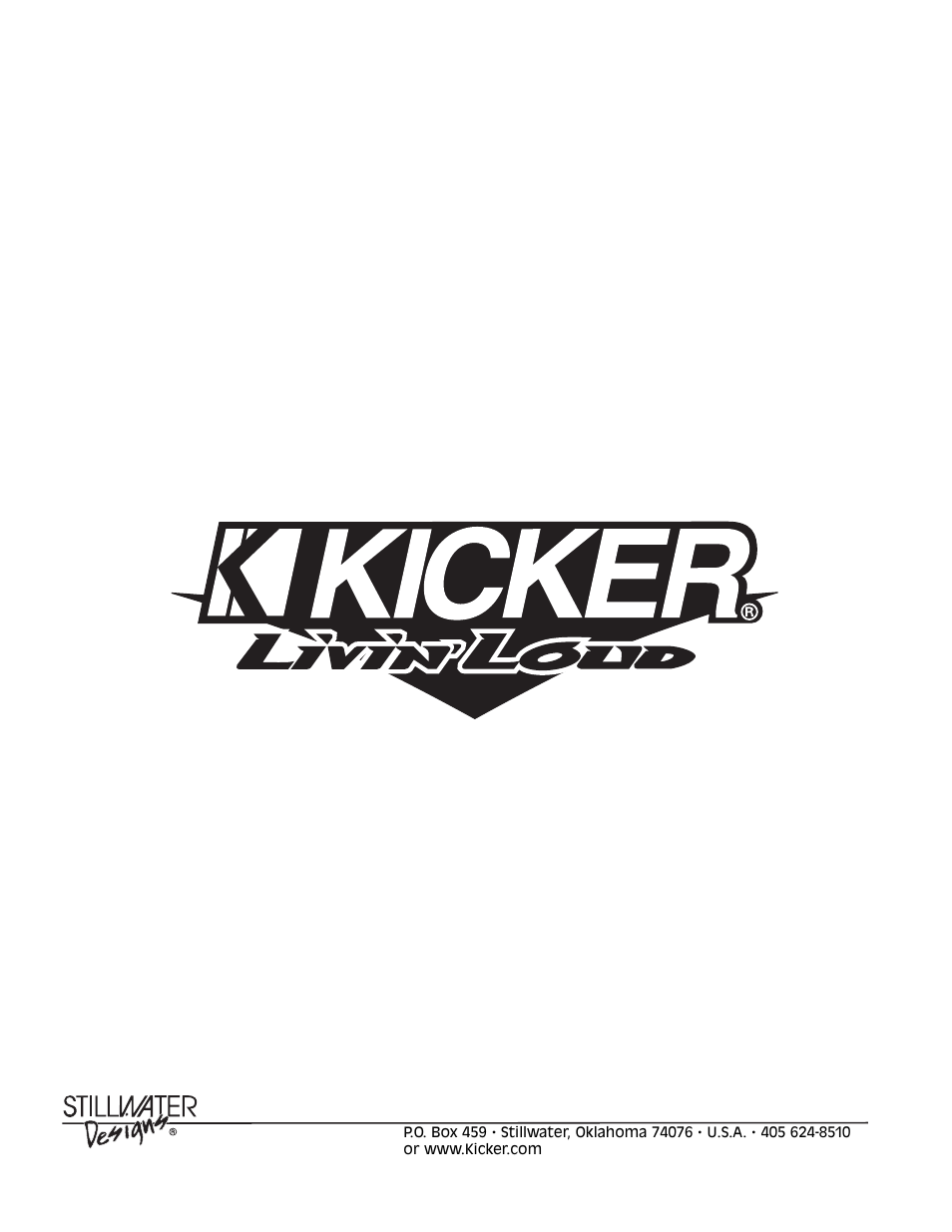 Kicker L7 User Manual | Page 36 / 36