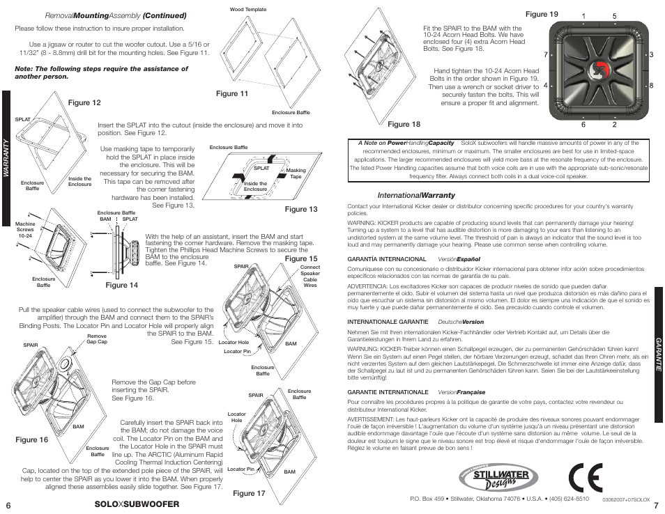 Solo x subwoofer 6 7 | Kicker S12X User Manual | Page 4 / 4