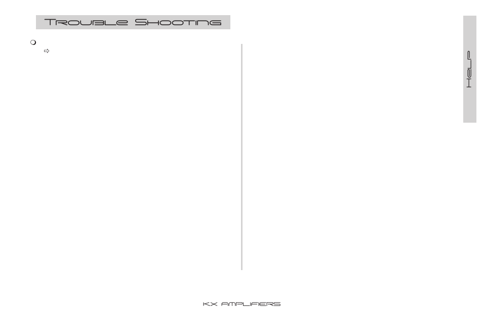 Trouble shooting | Kicker KX350.2 User Manual | Page 11 / 16