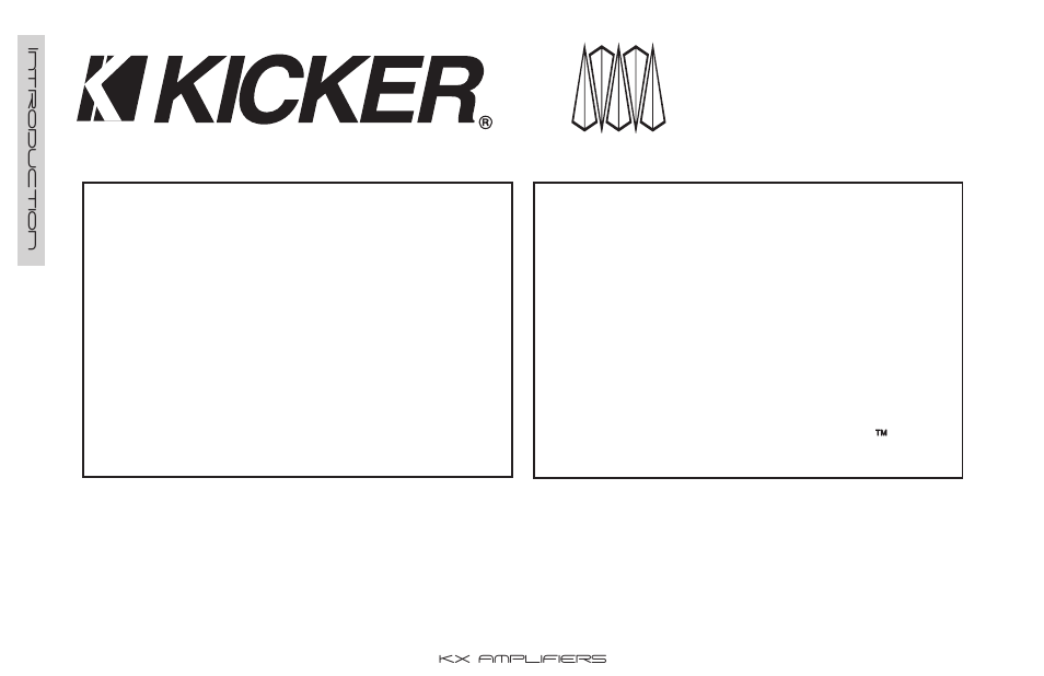 Kicker KX350.2 User Manual | Page 2 / 16