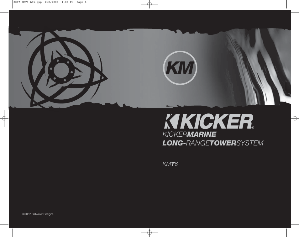 Kicker KMT6 User Manual | 4 pages