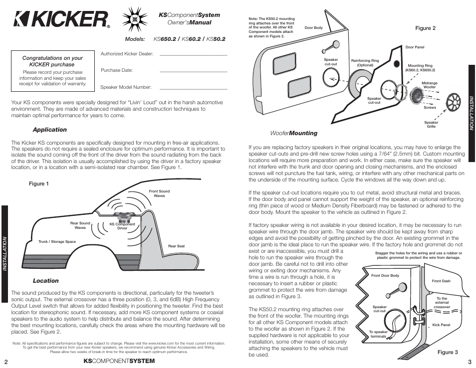 Kicker KS60.2 User Manual | Page 2 / 4