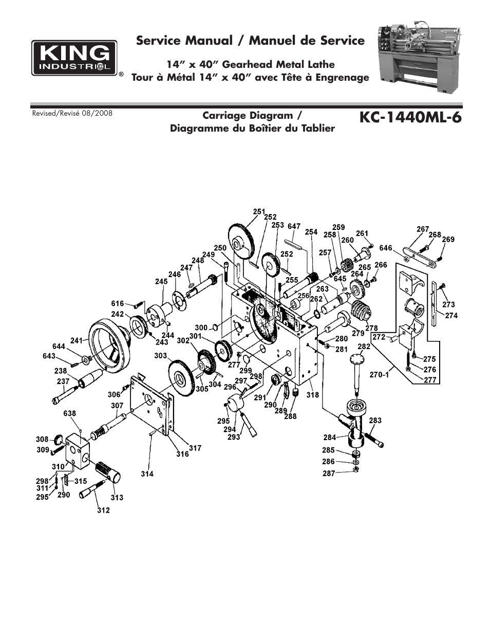 King Canada KC-1440ML-6 User Manual | Page 4 / 27