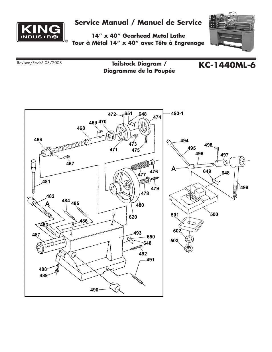 King Canada KC-1440ML-6 User Manual | Page 8 / 27