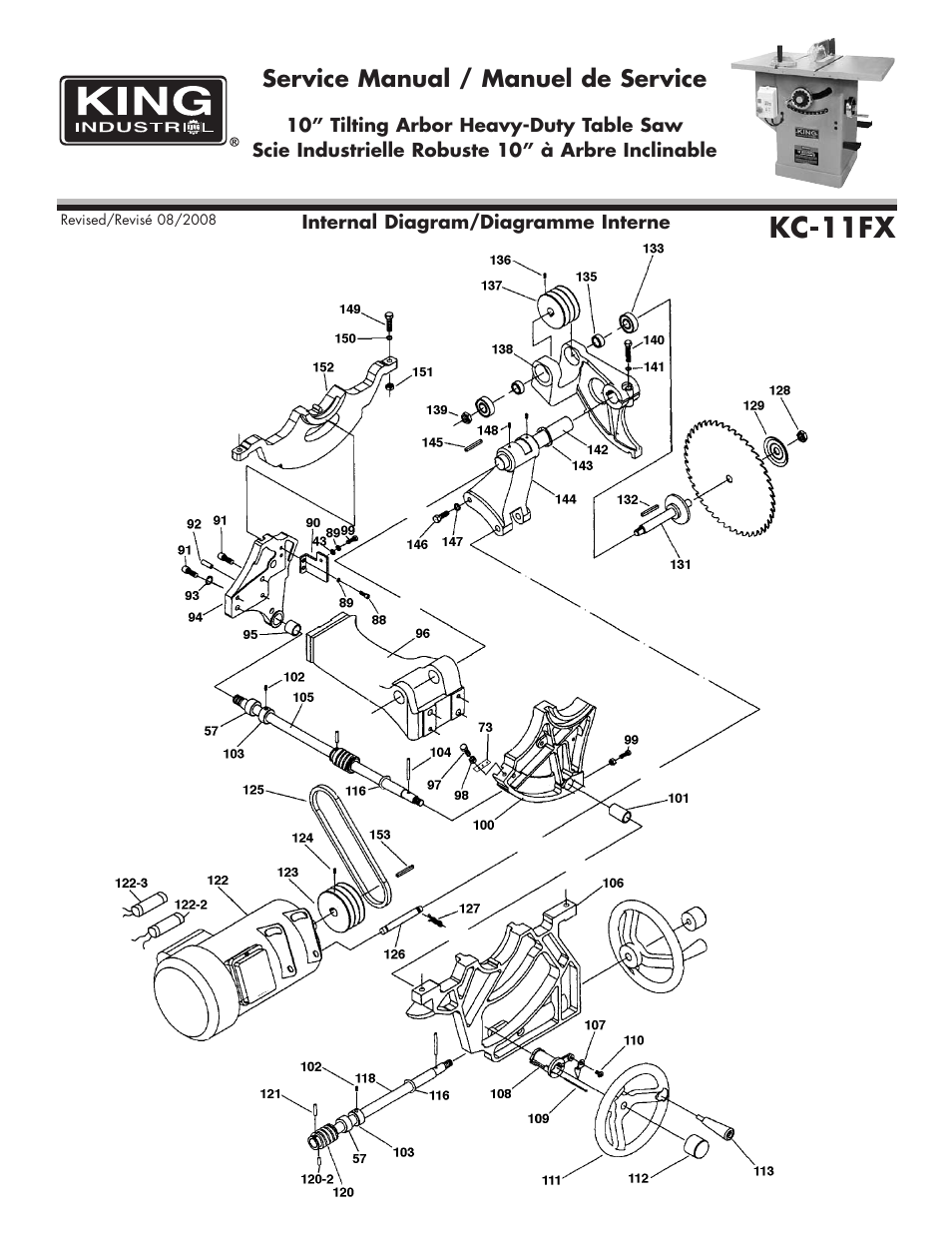 Kc-11fx | King Canada KC-11FX User Manual | Page 2 / 6