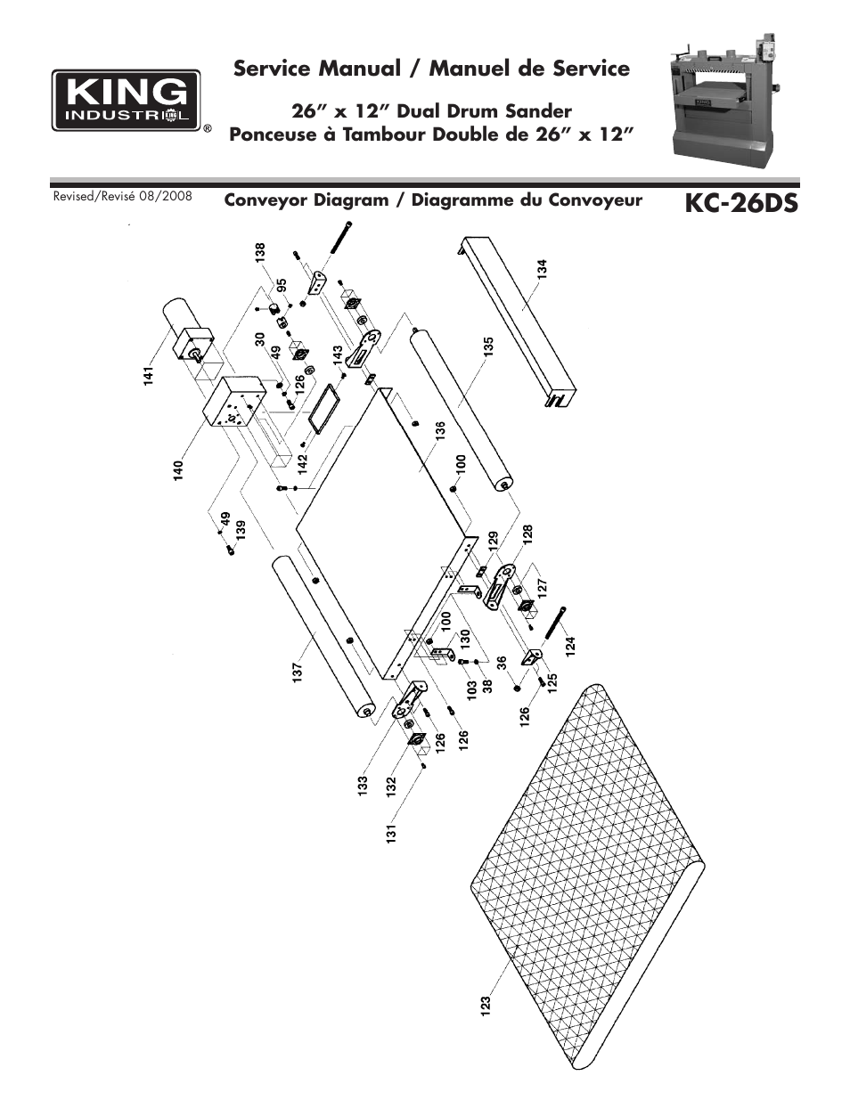 Kc-26ds | King Canada KC-26DS User Manual | Page 4 / 9