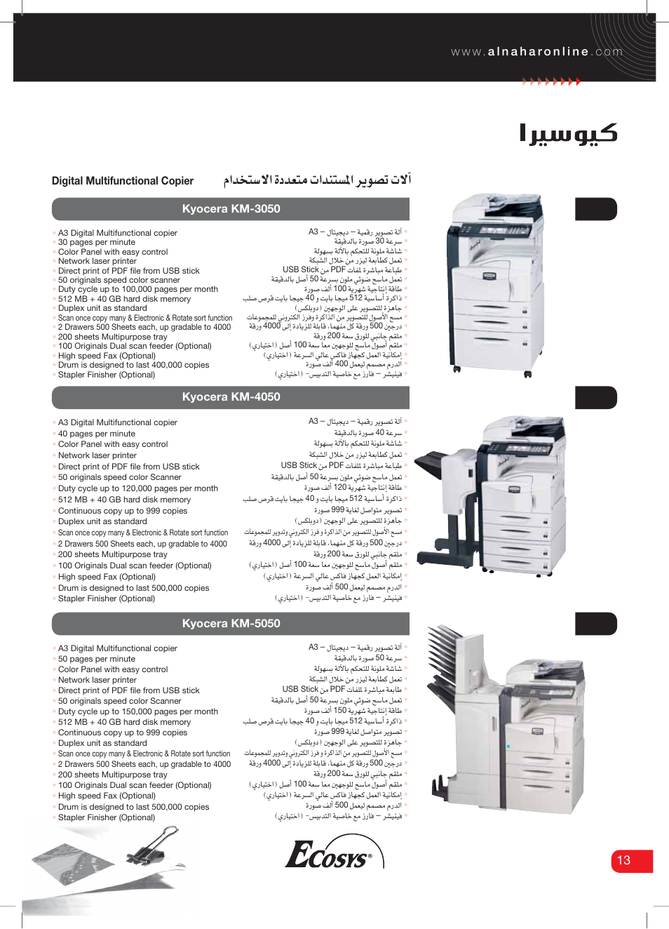 Urf}5¯)+1u fdh)uf}y³)wi }{,h¯$) | Kyocera Jogger 400 User Manual | Page 15 / 42