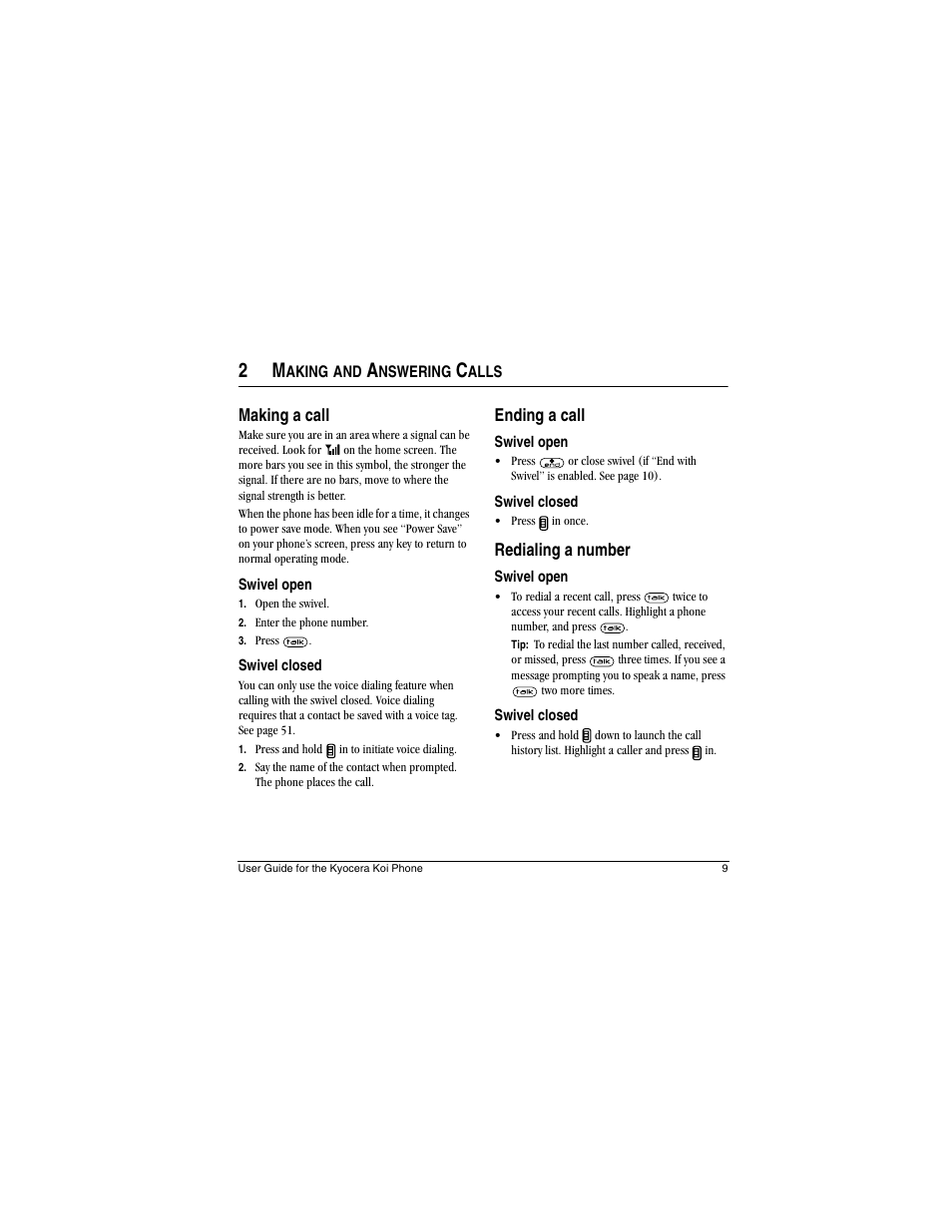 Kyocera Koi User Manual | Page 15 / 72