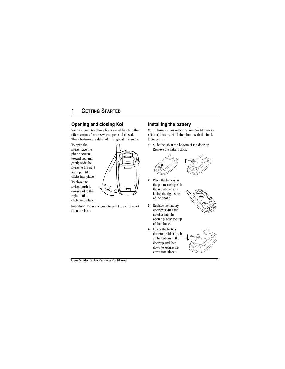 Kyocera Koi User Manual | Page 7 / 72