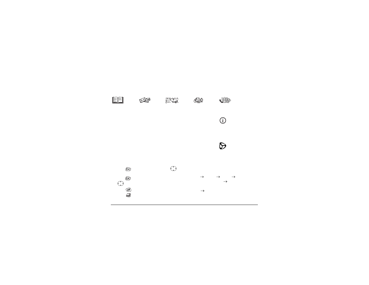 Using menus | Kyocera 5135 User Manual | Page 13 / 51